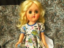 toni blonde print dress top